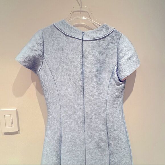 NWT- Sara Campbell Boston Cap Sleeve Shift Dress Light Blue Size 8 - Picture 6 of 15